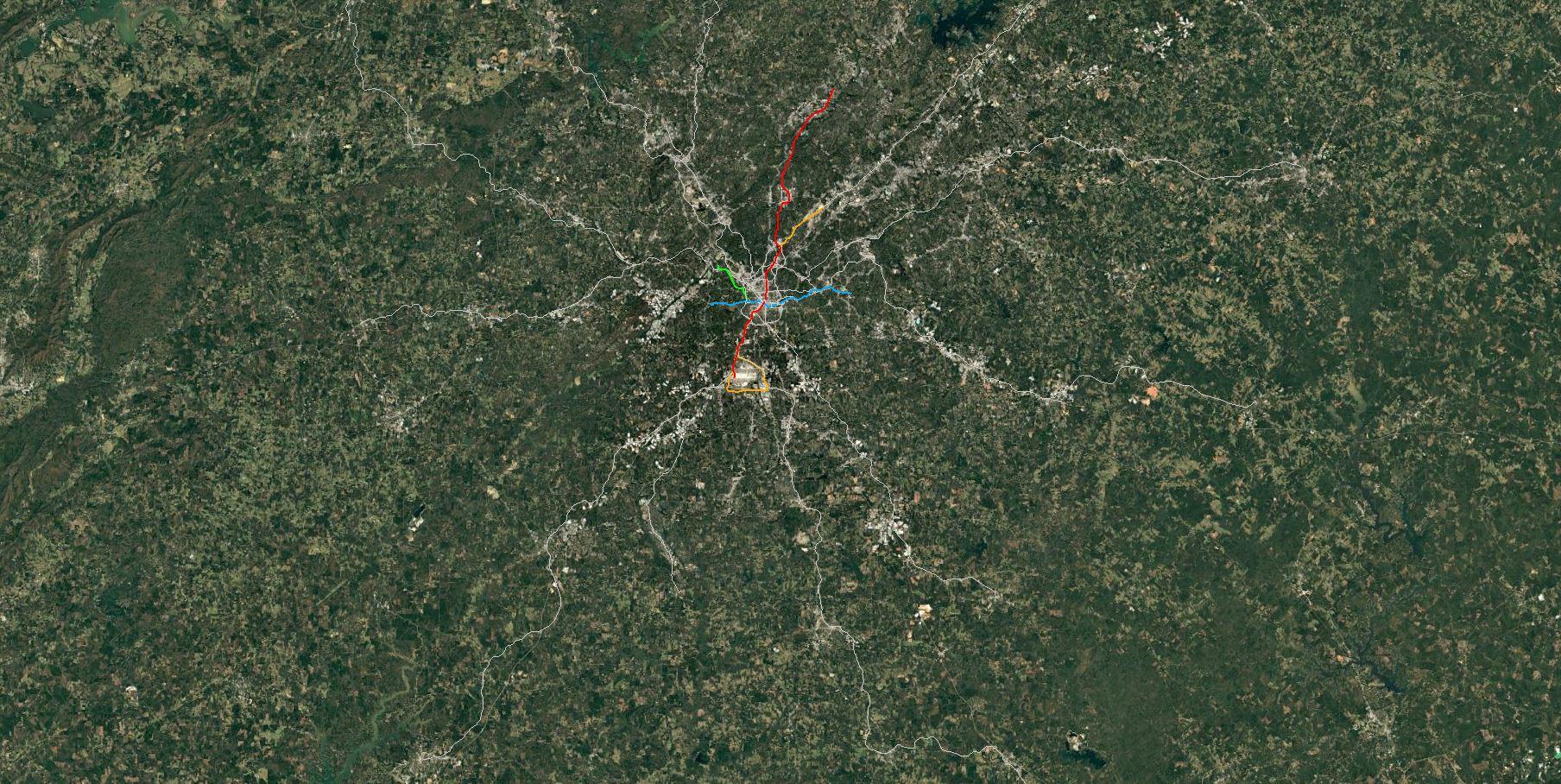 Urba world metro atlanta vue aerienne 2025 10 24