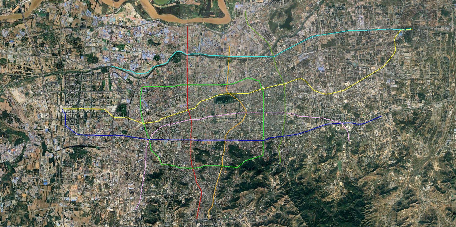 Urba world metro jinan vue aerienne 2025 10 24