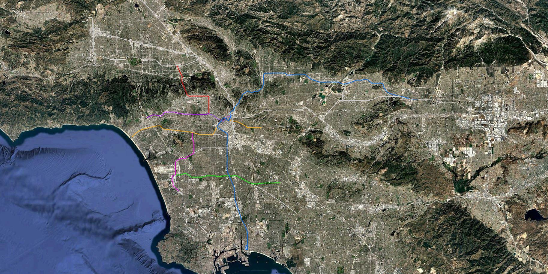 Urba world metro los angeles vue aerienne 2025 10 24