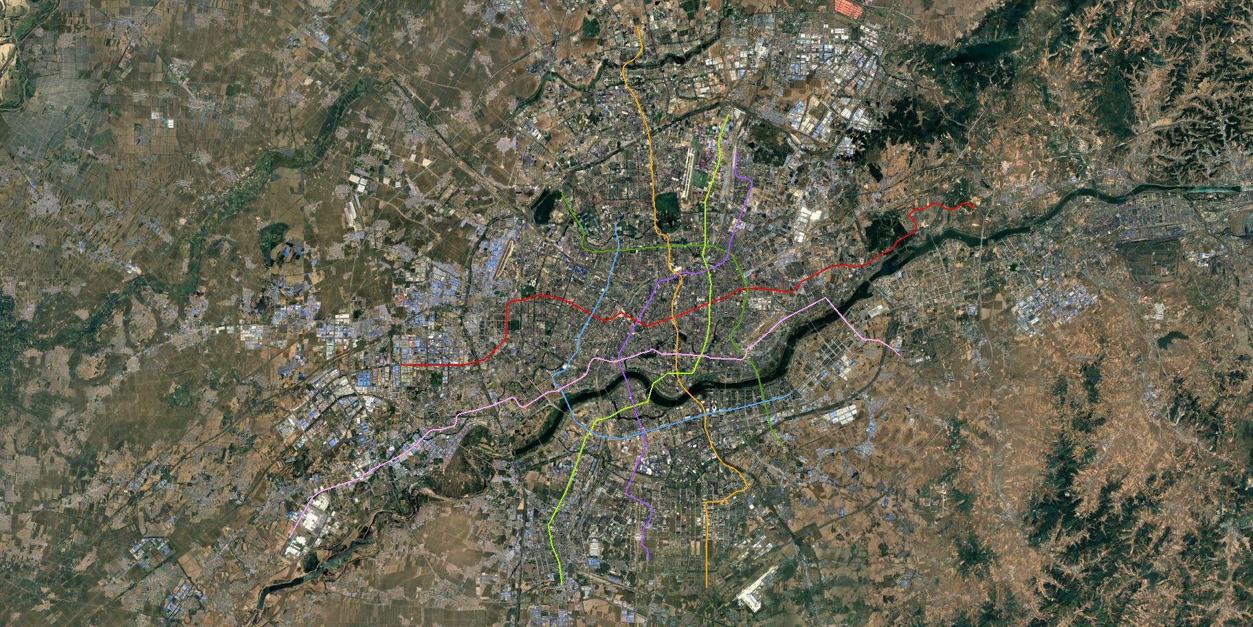 Urba world metro shenyang vue aerienne 2025 11 07